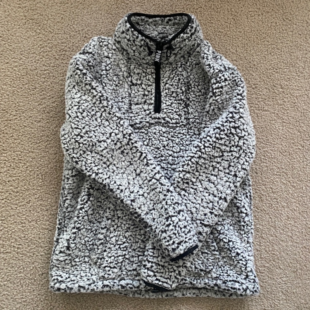 Cozy Black and White Men's Sweater